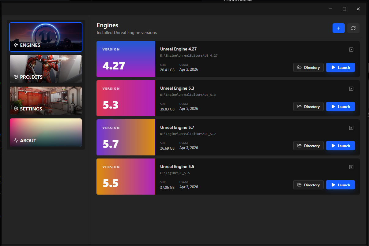 Launcher Interface Preview